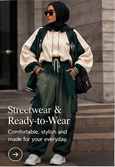 Modest streetwear and ready-to-wear